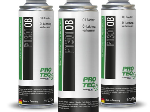 Set 3 Buc Pro Tec Oil Booster Aditiv Ulei Motor 375ML PRO1301