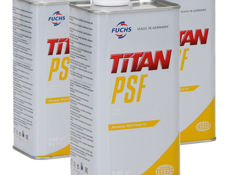 Set 3 Buc Ulei Transmisie Manuala / Servodirectie Fuchs Pentosin TITAN PSF MB 236.3 1L 601430855