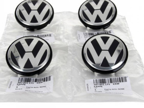 Set 4 Buc Capac Janta original Volkswagen Passat B8 2014 3B7601171XRW SAN919