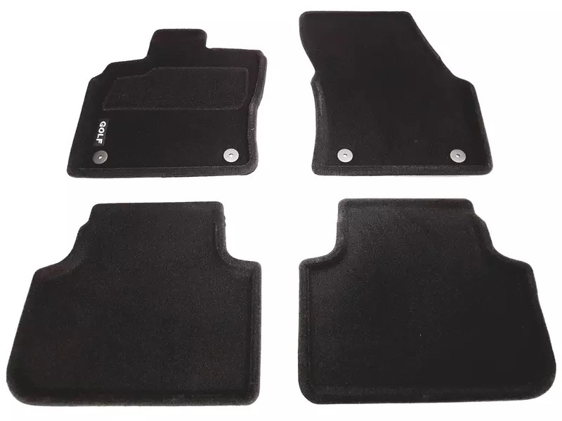 Set 4 Buc Covorase Auto Mocheta Fata + Spate Oe Volkswagen Golf 7 2012→ 517061445WGK