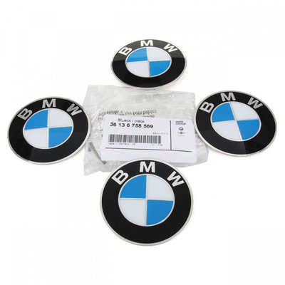 Set 4 Buc Emblema Autocolant Capac Janta Oe Bmw Se