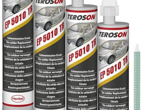 Set 4 Buc Henkel Teroson Adeziv Epoxidic Bicomponent Pentru Metal EP 5010 175ML HE2550092