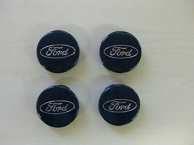 Set 4 capace janta aliaj albastru 54,5mm ford