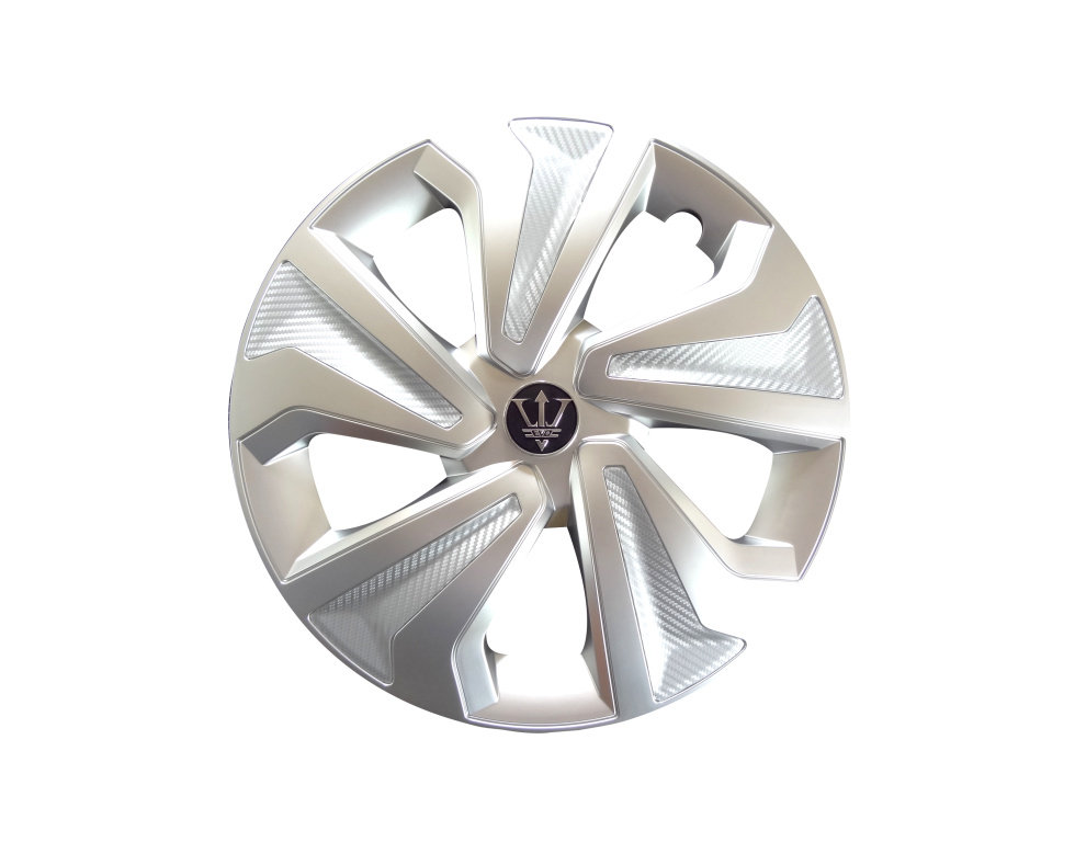 Set 4 capace roti model EVO argintii 14" Cod: WK0-3SL-14