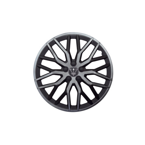 Set 4 capace roti model EVO negru+gri antracit 15" AL-290923-10