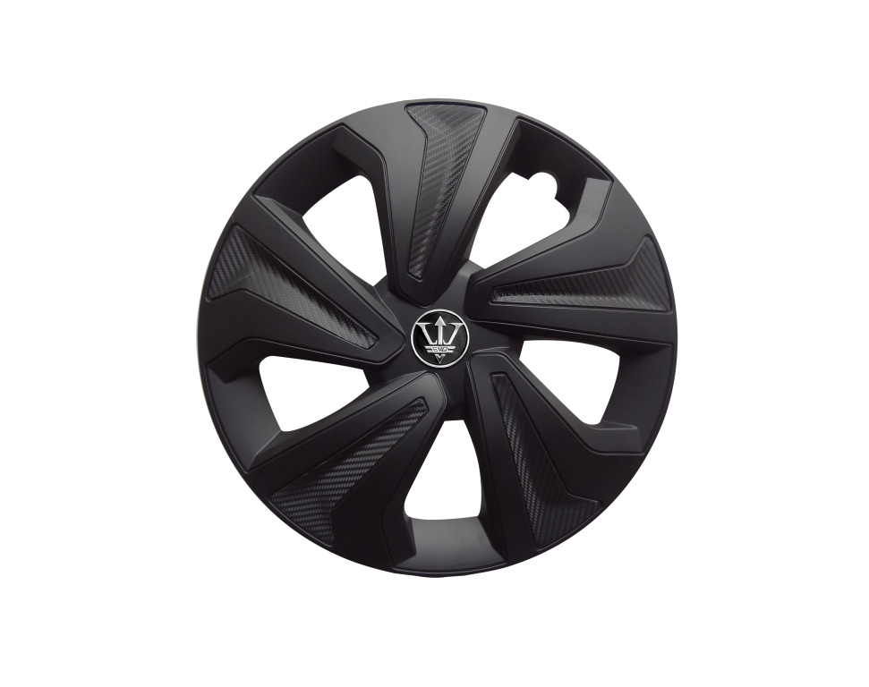 Set 4 capace roti model EVO Negru mat 14" Cod: WK0-1BK-14
