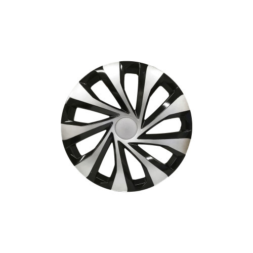 Set 4 capace roti negru / argintiu 15″ Cod: G-502 AL-070622-13