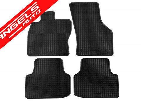 Set 4 covorase cauciuc PETEX, negru, compatibil Skoda Octavia III Limousine 2013