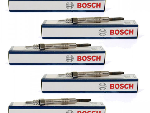 Set 5 Buc Bujie Incandescenta Bosch Fiat Punto 1999-2012 0 250 202 036