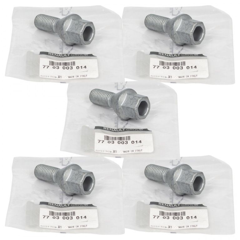 Set 5 Buc Prezon Roata Oe Renault Twingo 1 1993-2007 7703003014