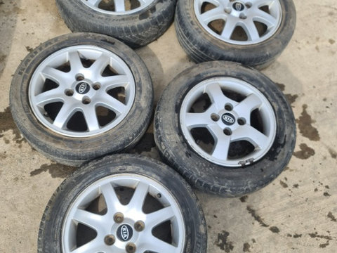 Set 5 jante aliaj Kia Cerato an 2006 originala 6Jx16 ET 43