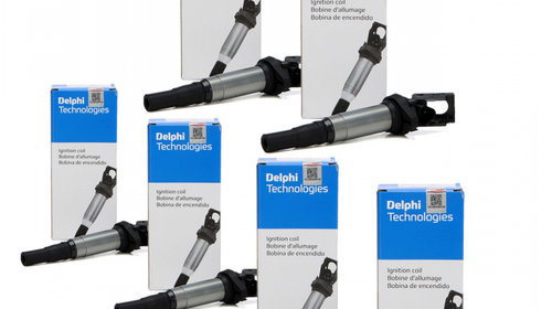 Set 6 Buc Bobina Inductie Delphi Bmw X3 F25 2010→ GN10572-12B1