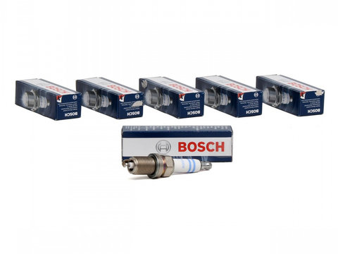 Set 6 Buc Bujie Bosch Skoda Superb 2 2008-2015 0 242 245 576