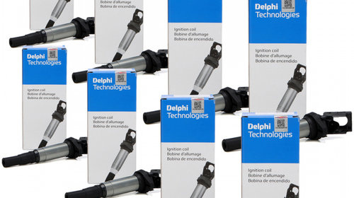 Set 8 Buc Bobina Inductie Delphi Bmw Seria 4 F33 2013→ GN10572-12B1