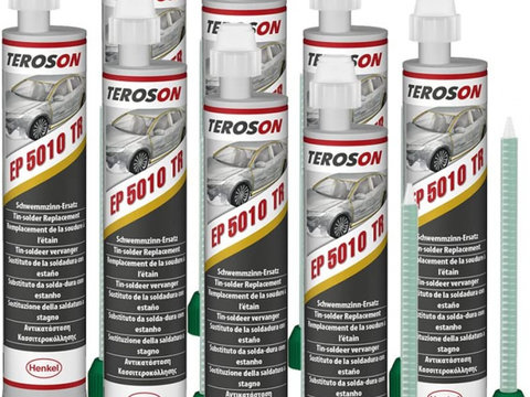 Set 8 Buc Henkel Teroson Adeziv Epoxidic Bicomponent Pentru Metal EP 5010 175ML HE2550092