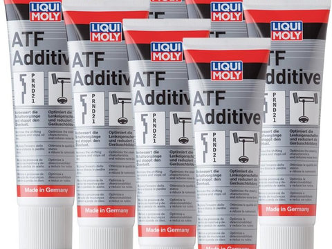 Set 8 Buc Liqui Moly ATF Additive Aditiv Ulei Pentru Cutie De Viteza Automata Si Servodirectie 250ML 5135