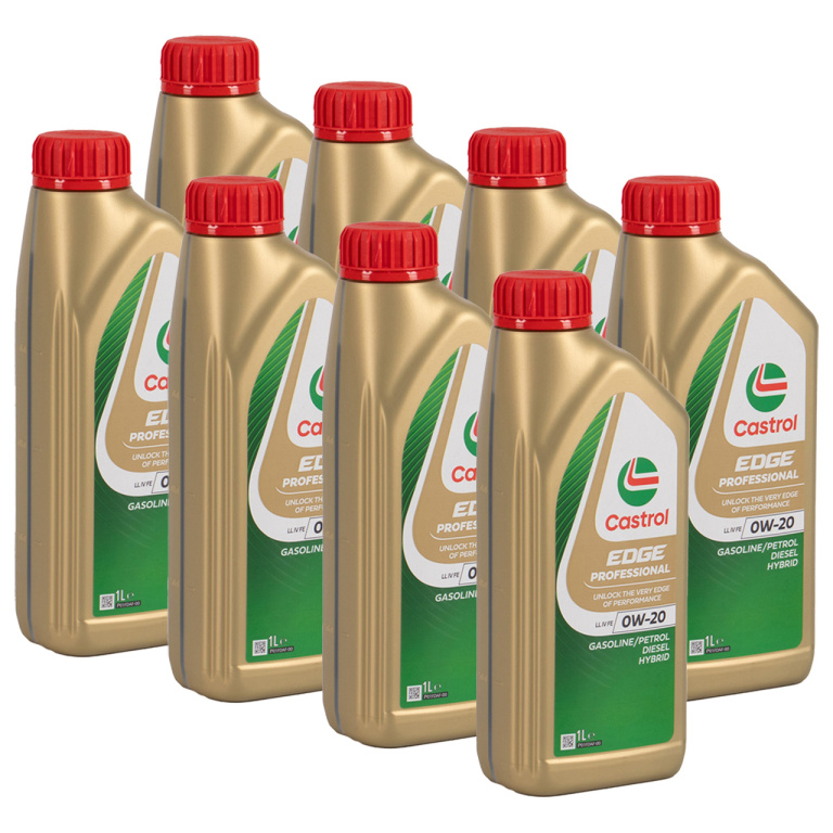 Set 8 Buc Ulei Motor Castrol Edge Professional LL IV FE 0W-20 1L 15D18F