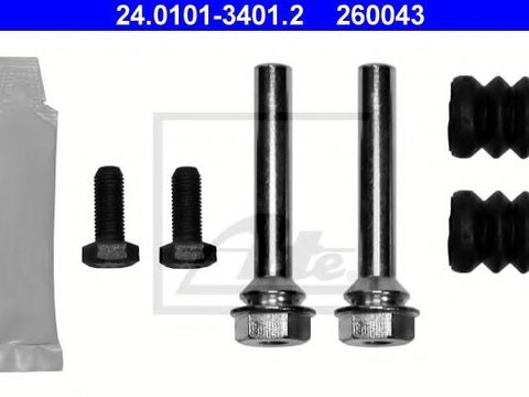 Set accesorii, etrier frana AUDI 90 (8C, B4), AUDI 80 Avant (8C, B4), AUDI 90 limuzina (89, 89Q, 8A, B3) - ATE 24.0101-3401.2