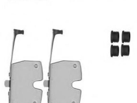 Set accesorii, etrier frana BMW 7 limuzina (F01, F02, F03, F04), BMW 5 Gran Turismo (F07), BMW 5 (F10, F18) - HELLA PAGID 8DZ 355 205-441