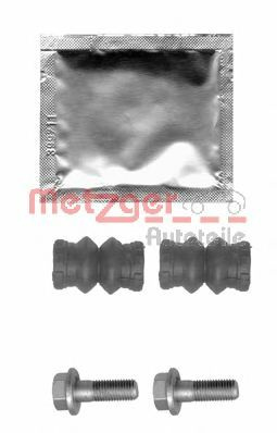 Set accesorii, etrier frana NISSAN ALMERA TINO (V10) (2000 - 2016) METZGER 113-1347