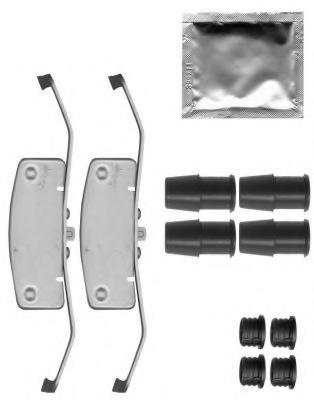 Set accesorii, etrier frana VOLVO S80 II limuzina (AS), FORD GALAXY (WA6), FORD S-MAX (WA6) - HELLA PAGID 8DZ 355 205-421