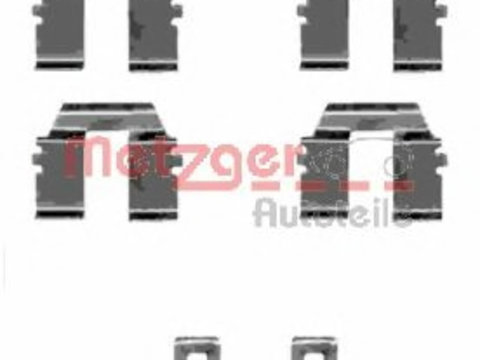 Set accesorii placute frana 109-1233 METZGER pentru Vw Eurovan Vw Transporter Vw Sharan Ford Galaxy Seat Alhambra
