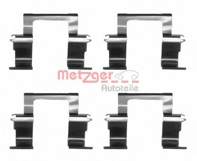 Set accesorii placute frana 109-1274 METZGER pentr