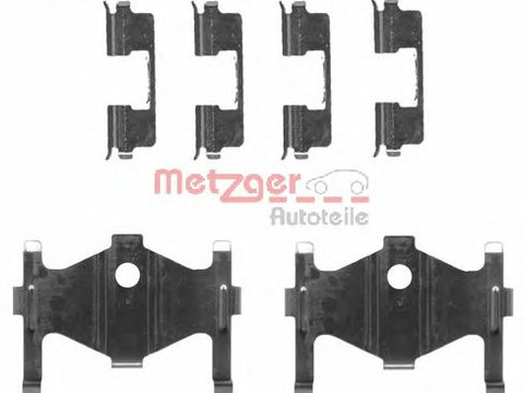 Set accesorii placute frana 109-1710 METZGER pentru Nissan Maxima Hyundai Avante Hyundai Elantra Hyundai Lantra Hyundai Coupe Hyundai Tiburon Hyundai Tuscani Kia Cerato Kia Spectra Kia Spectra5