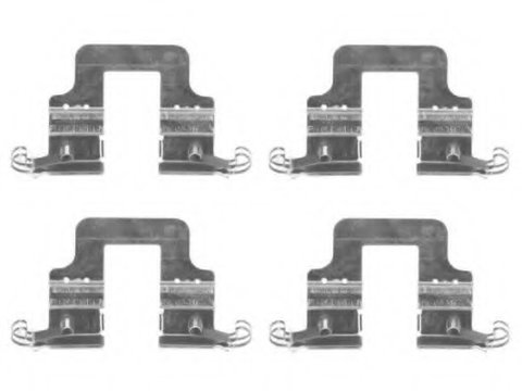 Set accesorii placute frana 82514200 TEXTAR pentru Audi A6 Audi Q5 Audi A5 Audi A4