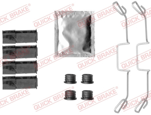 Set accesorii placute frana ~ ALHAMBRA (7V8, 7V9) 1.9 TDI microbus 1,896 90 diesel ~ 109-1795 ~ QUICK BRAKE