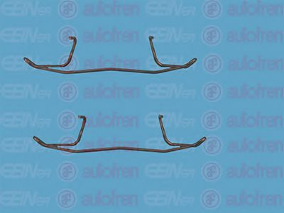 Set accesorii, placute frana AUDI 200 Avant (44, 4