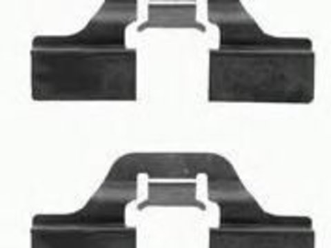 Set accesorii, placute frana AUDI A4 Cabriolet (8H7, B6, 8HE, B7) (2002 - 2009) BREMBO A 02 205