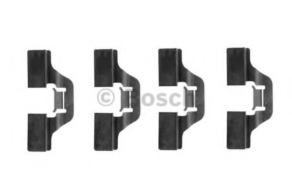 Set accesorii, placute frana AUDI A4 Cabriolet (8H7, B6, 8HE, B7) (2002 - 2009) BOSCH 1 987 474 253