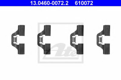Set accesorii, placute frana AUDI A6 (4B2, C5) (19