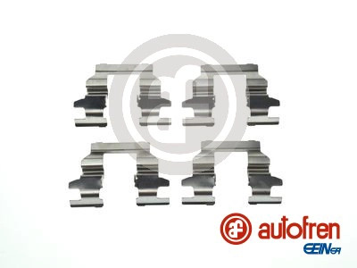 Set accesorii, placute frana AUTOFREN SEINSA montare puntea spate D42911A pentru NISSAN 350Z Roadster (Z33) 2005 2006 2007