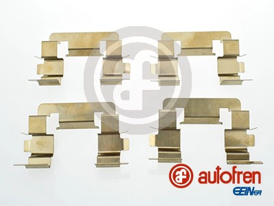 Set accesorii, placute frana AUTOFREN SEINSA D42687A se potriveste la NISSAN ALMERA TINO (V10) 2000 2001 2002 2003 2004 2005 2006