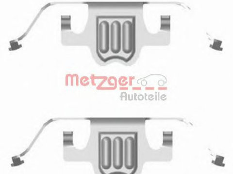 Set accesorii, placute frana BMW Seria 6 (E63) (2004 - 2010) METZGER 109-1695 piesa NOUA