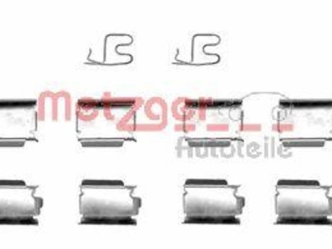 Set accesorii, placute frana CHRYSLER GRAND VOYAGER IV (RG, RS), JEEP WRANGLER Mk II (TJ), OPEL VITA C (F08, F68) - METZGER 109-1246