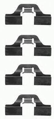 Set accesorii, placute frana CITROËN C4 cupe (LA_