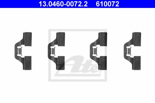 Set accesorii, placute frana CITROËN C4 limuzina 