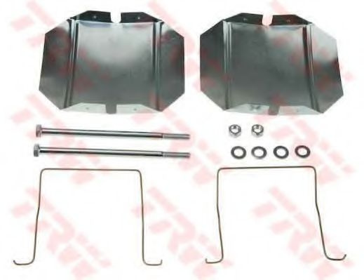 Set accesorii placute frana CITROËN C5 II Break (RE_) (2004 - 2016) TRW PFK432