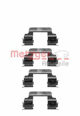 Set accesorii placute frana CITROËN DISPATCH platou / sasiu (BU_, BV_, BW_, BX_) (1999 - 2016) METZGER 109-1231