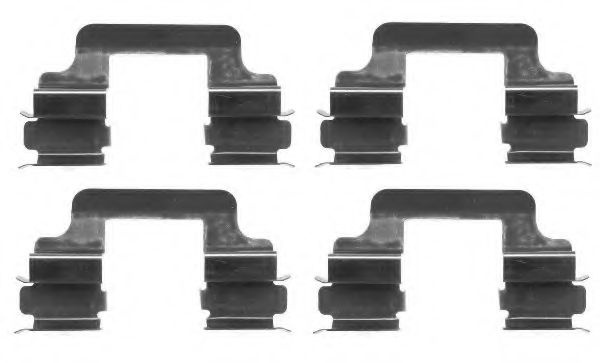 Set accesorii, placute frana DACIA DUSTER Caroseri