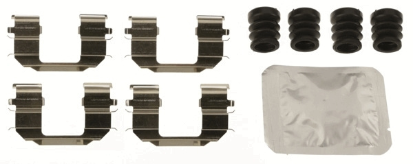 Set accesorii placute frana # Daewoo Kalos 2003 2004 2005 2006 2007 2008 2009 2010 2011 2012 2013 2014 2015 2016 2017 2018 2019 2020 2021 2022 2023 2024 2025 # PFK698 # TRW
