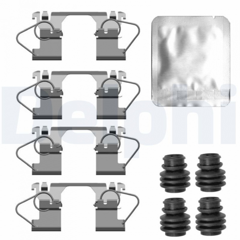 Set accesorii, placute frana DELPHI LX0744 pentru SUZUKI SX4 S-CROSS (JY) 2013-2024