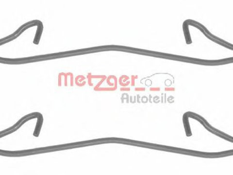Set accesorii, placute frana FIAT PANDA (312) (2012 - 2016) METZGER 109-1121 piesa NOUA