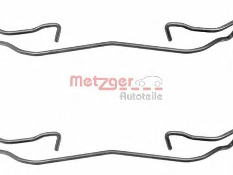 Set accesorii, placute frana FORD GRANADA I (GAE, GGE), FORD MONDEO (GBP), FORD MONDEO combi (BNP) - METZGER 109-1187