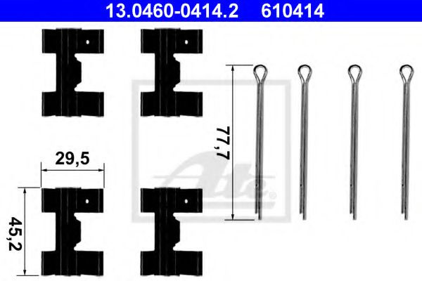 Set accesorii, placute frana FORD TRANSIT Van (T_ 