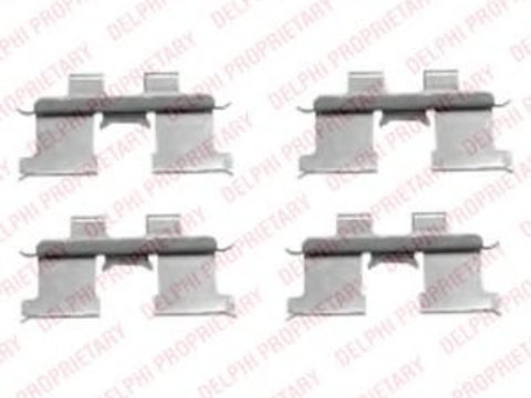 Set accesorii placute frana HYUNDAI SANTA FÉ I (SM) (2000 - 2006) DELPHI LX0467