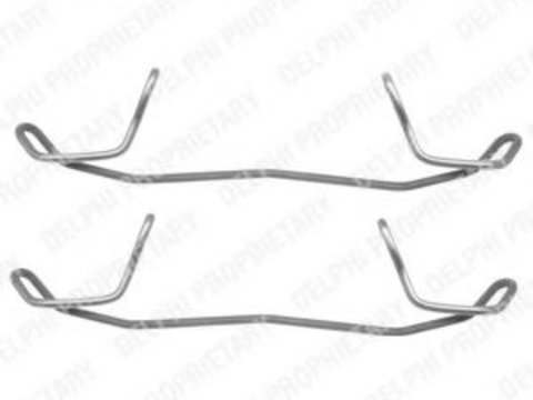 Set accesorii placute frana JAGUAR XJ (XJ 40, 81) (1986 - 1994) DELPHI LX0210